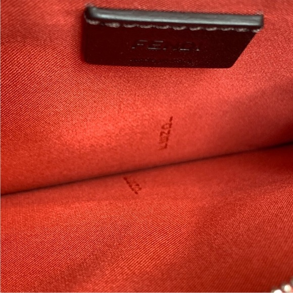 Fendi Orange and Blue Leather Bird Clutch - Picture 10 of 11